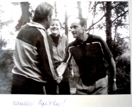 J. Tůma, H. Žáková, L. Žák, rok 1980