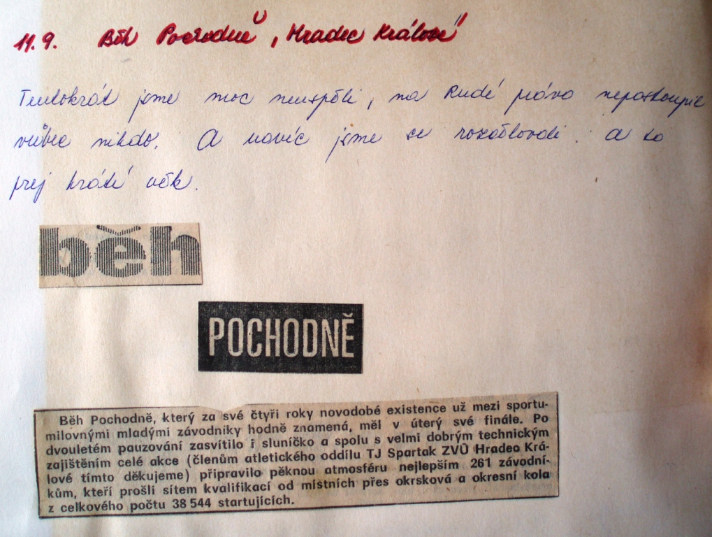 27. Běh Pochodně v Hradci Králové